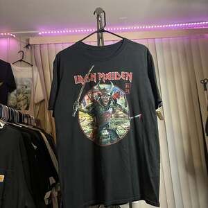 Iron Maiden Senjutsu Eddie Warrior Circle T-Shirt